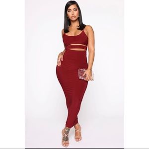 Cut You Out Skirt Set